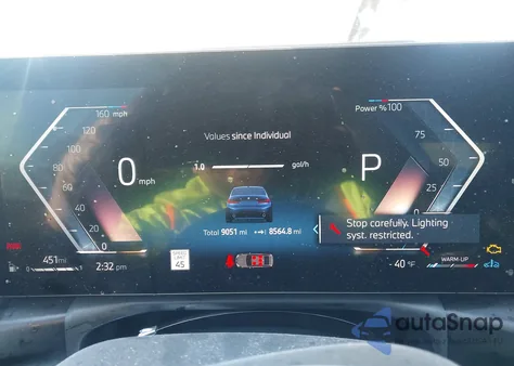 2025 BMW 330I z USA, uszkodzony, nr VIN 3MW69CW06S8F71331